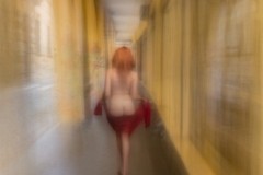Lady in Red ahead