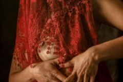 A women in Red 4